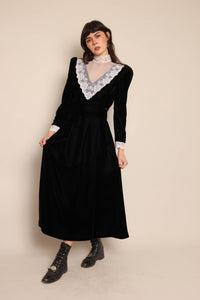 80s Banished Witch Dress - S