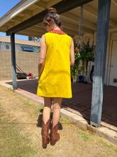70s Strawberry Print House Dress