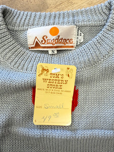 80s Novelty Western Sweater