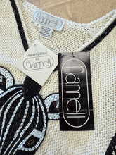 80s Beaded Zebra Sweater