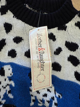 80s Dog Cat & Teddy Bear Sweater