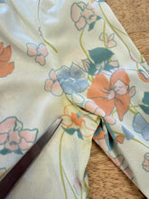 70s Muted Floral Disco Shirt