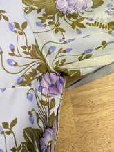 70s Lavender Floral Dress