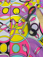 60s Psychedelic Print Dress