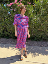 80s Diane Freis Georgette Dress