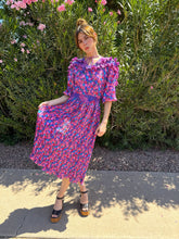 80s Diane Freis Georgette Dress