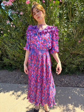 80s Diane Freis Georgette Dress