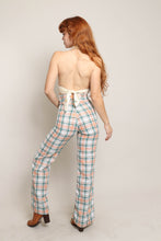 70s Plaid Bell Bottoms