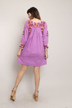 70s Purple Oaxacan Dress