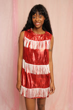 ❤️ 70s Heart Attack Fringe Dress