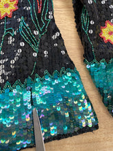 80s Sequined Beaded Jacket