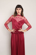 80s Romantic Lace Dress