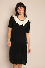 80s Waisted Witch Dress - M