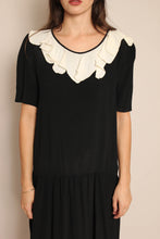 80s Waisted Witch Dress - M