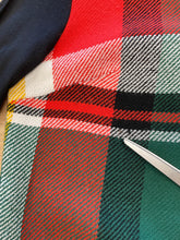 70s Plaid Knit Dress