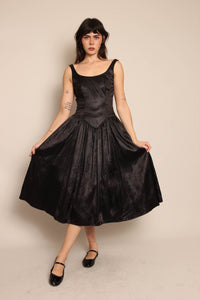 80s Blackest Rose Witch - XXS