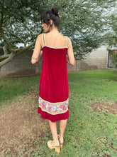 70s Velvet Prairie Dress