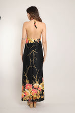70s Botanical Sarong Dress