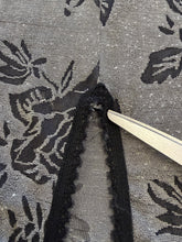 y2k Black Rose Dress