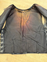 80s Harley Davidson Leather Vest