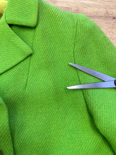 60s Green Double Breasted Coat