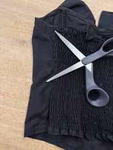 80s Taffeta Bow Corset