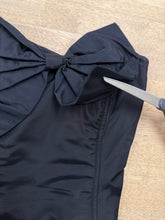 80s Taffeta Bow Corset