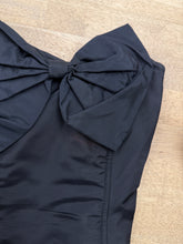 80s Taffeta Bow Corset