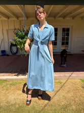 90s Studded Denim Dress Set