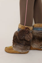 80s Rabbit Fur Mukluk Boots