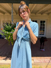 90s Studded Denim Dress Set