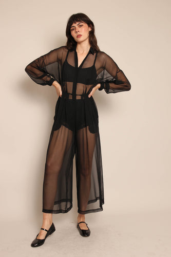 90s Norma Kamali Witch Jumpsuit - XS/S