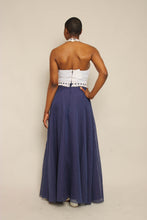 70s Eyelet Lace Halter Dress