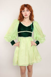 60s Fairy Tale Mini Dress
