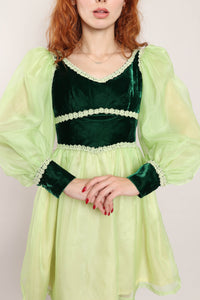 60s Fairy Tale Mini Dress