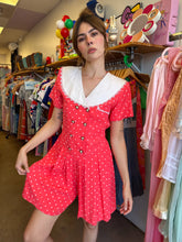 80s Polka Dot Romper