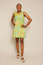 Y2K Floral Chiffon Mini Dress