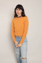 00s Orange Wool Sweater