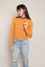 00s Orange Wool Sweater