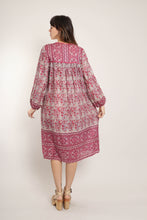 70s Kaiser Pink Cotton Dress