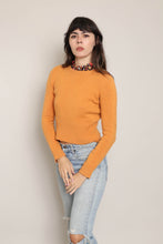 00s Orange Wool Sweater