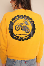 70s Motorcycles In Action Sweatshirt