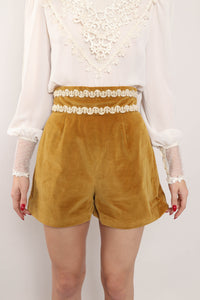 60s Dijon Velvet Shorts