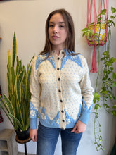 80s Nordic Cardigan
