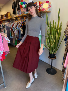 80s Woolrich Gingham Skirt