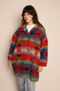 90s Southwestern Wool Jacket