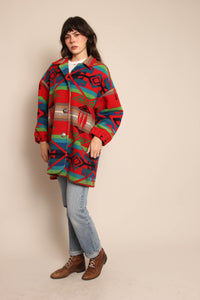 90s Southwestern Wool Jacket
