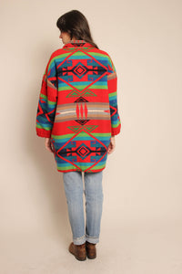 90s Southwestern Wool Jacket