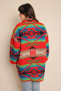 90s Southwestern Wool Jacket