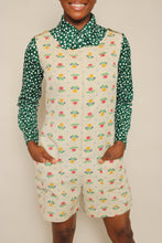 70s Mod Floral Romper